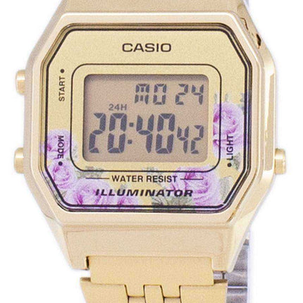 Orologio da donna Casio Vintage Illuminator Quartz Digital LA680WGA-4C