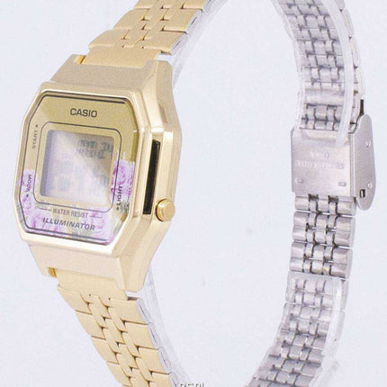 Orologio da donna Casio Vintage Illuminator Quartz Digital LA680WGA-4C