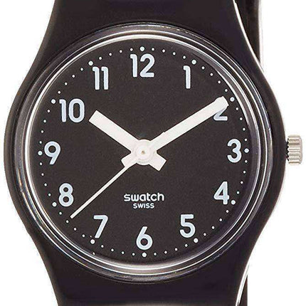 Orologio da donna Swatch Originals Lady Black analogico al quarzo singolo LB170E