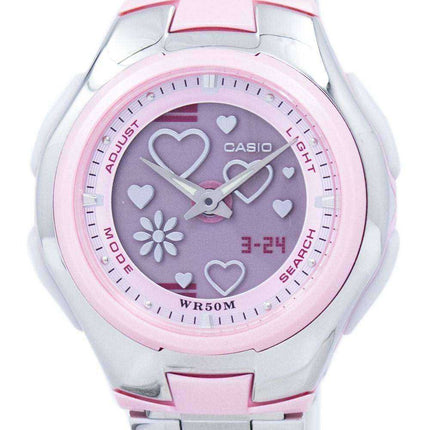 Orologio da donna Casio Poptone World Time analogico digitale LCF-10D-4AV LCF10D-4AV
