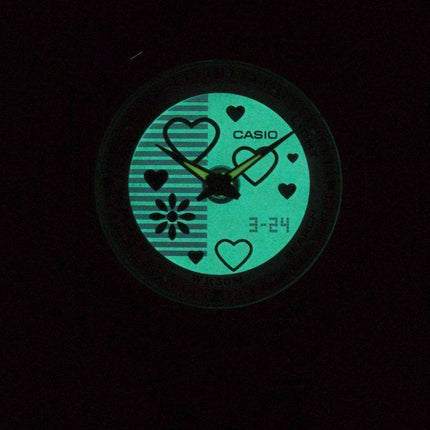 Orologio da donna Casio Poptone World Time analogico digitale LCF-10D-4AV LCF10D-4AV
