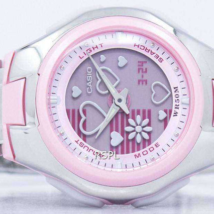 Orologio da donna Casio Poptone World Time analogico digitale LCF-10D-4AV LCF10D-4AV