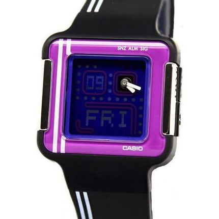 Orologio da donna Casio Poptone cronografo digitale analogico quadrante blu al quarzo LCF-21-1D
