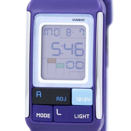 Orologio da donna Casio Poptone Dual Time Alarm Digital LDF-52-6A LDF52-6A