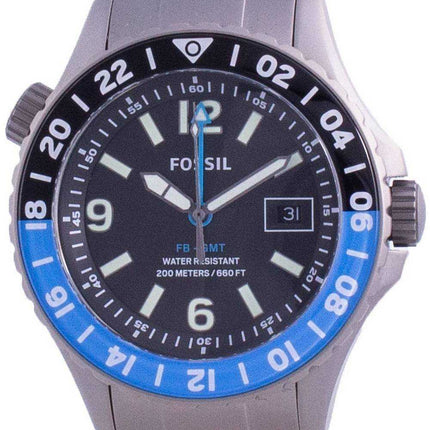Fossil FB-GMT Curator Titanium Limited Edition Quartz LE1100 200M Orologio da uomo