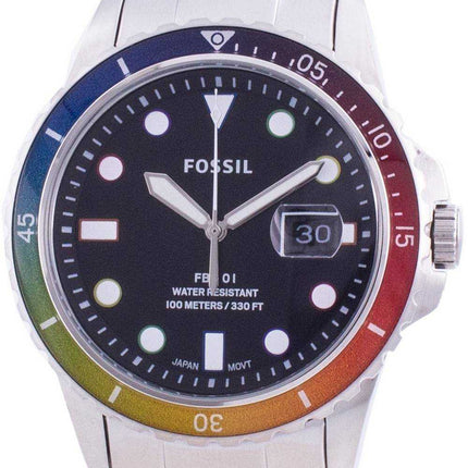 Orologio da uomo Fossil FB-01 Pride Limited Edition Quartz LE1108 100M