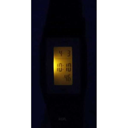 Orologio unisex Casio POP con cinturino in resina digitale al quarzo LF-10WH-2