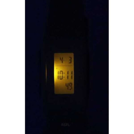 Orologio unisex Casio POP con cinturino in resina digitale al quarzo LF-10WH-8