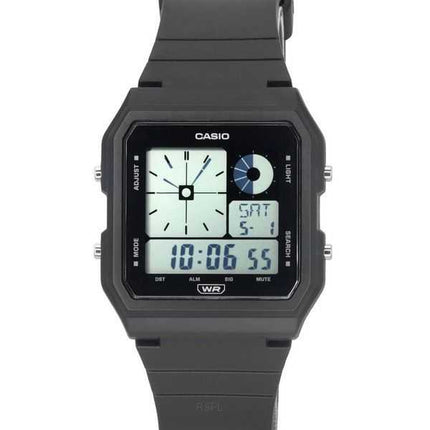 Casio POP Orologio unisex al quarzo con cinturino in resina nera vintage retrò digitale LF-20W-1A