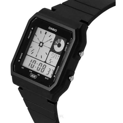 Casio POP Orologio unisex al quarzo con cinturino in resina nera vintage retrò digitale LF-20W-1A