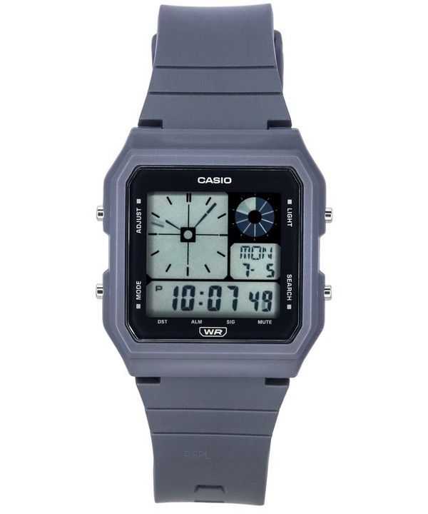 Casio POP Digital Grey Resin Strap Quartz LF-20W-8A2 Orologio unisex