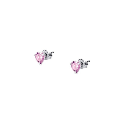 Orecchini in argento La Petite Story con zirconi rosa LPS01AWV28 per donna