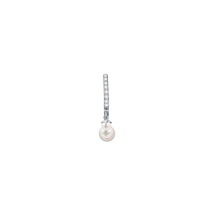 La Petite Story Orecchini singoli in acciaio LPS02AQM25 per donna