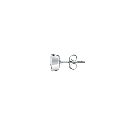 La Petite Story Orecchini singoli in acciaio con cristallo trasparente LPS02AQM50 per donna
