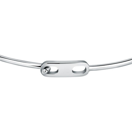 Bracciale in acciaio La Petite Story con cuore in oro rosa LPS05ARR92 da donna