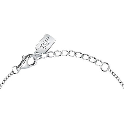 Bracciale in argento La Petite Story con zirconi bianchi e rossi LPS05AWV52 per donna