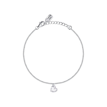 Bracciale in argento La Petite Story con zirconi trasparenti LPS05AWV54 per donna