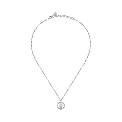 Collana in acciaio La Petite Story con cristallo trasparente LPS10ASF08 per donna