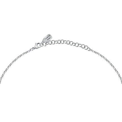 Collana in acciaio La Petite Story con cristallo trasparente LPS10ASF08 per donna