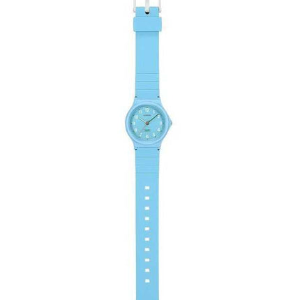 Casio Pop Analog Blue Bio Based Resin Strap Quadrante Blu Quarzo LQ-24B-2B Orologio da Donna