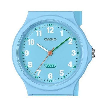 Casio Pop Analog Blue Bio Based Resin Strap Quadrante Blu Quarzo LQ-24B-2B Orologio da Donna