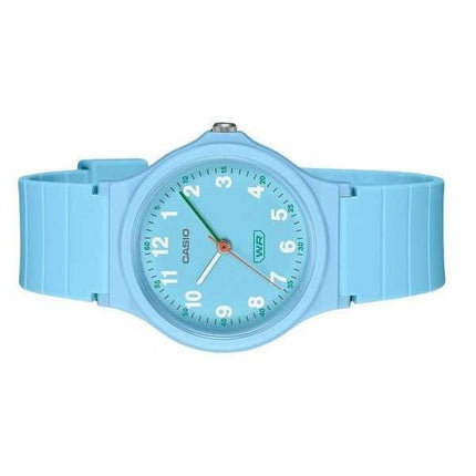 Casio Pop Analog Blue Bio Based Resin Strap Quadrante Blu Quarzo LQ-24B-2B Orologio da Donna