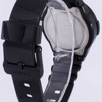 Casio Enticer analogico quadrante nero LRW-200H-1BVDF LRW-200H-1BV orologio da donna