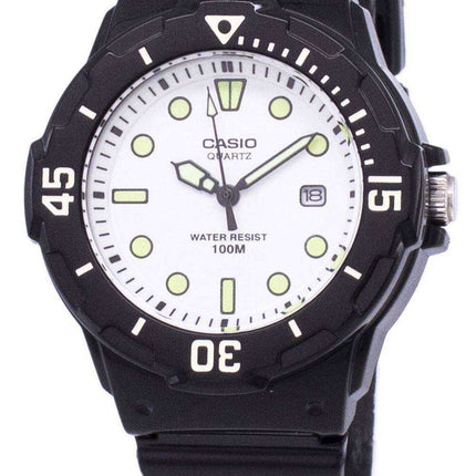 Casio Enticer analogico quadrante bianco LRW-200H-7E1VDF LRW-200H-7E1V orologio da donna