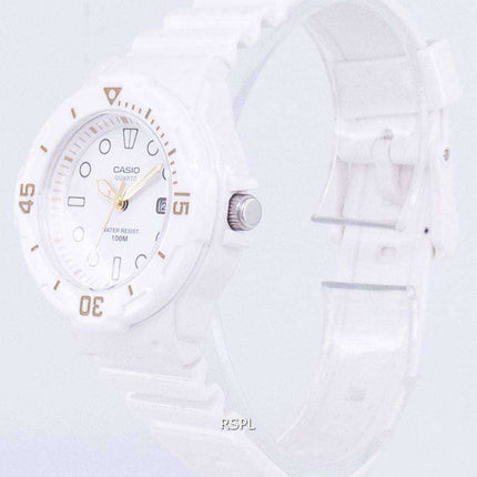 Casio Enticer Classic analogico quadrante bianco LRW-200H-7E2VDF LRW200H-7E2VDF Orologio da donna