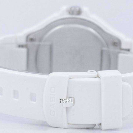 Casio cinturino in resina bianca analogica LRW-250H-7BVDF LRW250H-7BVDF orologio da donna