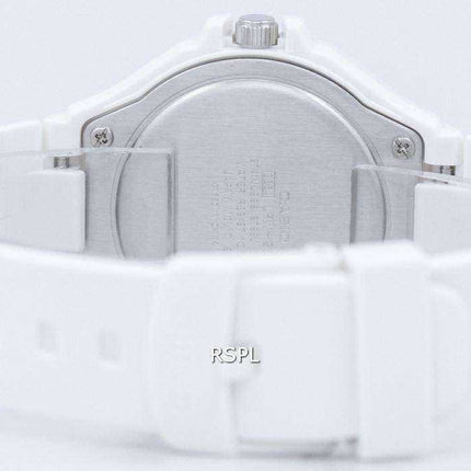 Casio cinturino in resina bianca analogica LRW-250H-7BVDF LRW250H-7BVDF orologio da donna