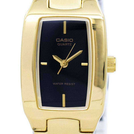 Orologio da donna Casio Enticer analogico quadrante nero LTP-1165N-1CRDF LTP1165N-1CRDF