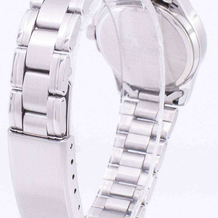 Casio analogico al quarzo quadrante bianco LTP-1215A-7ADF LTP-1215A-7A orologio da donna
