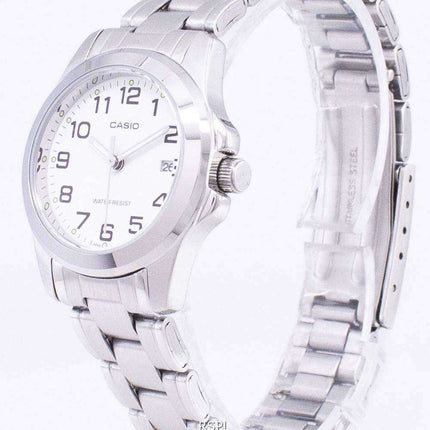 Casio analogico al quarzo quadrante bianco LTP-1215A-7B2DF LTP-1215A-7B2 orologio da donna