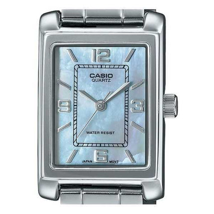 Orologio da donna Casio Standard Analogico Acciaio Inossidabile Quadrante Madreperla Quarzo LTP-1234DS-2A