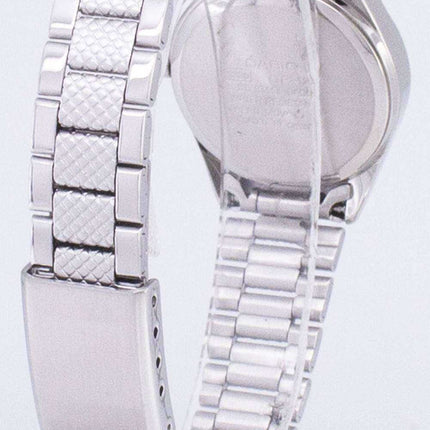Casio analogico al quarzo quadrante bianco LTP-1274D-7ADF LTP-1274D-7A orologio da donna