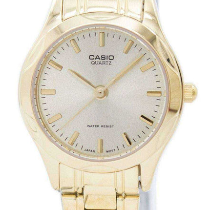 Orologio da uomo analogico al quarzo tono oro Casio LTP-1275G-9ADF LTP-1275G-9A