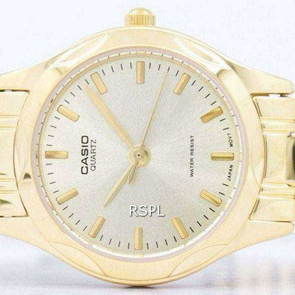 Orologio da uomo analogico al quarzo tono oro Casio LTP-1275G-9ADF LTP-1275G-9A