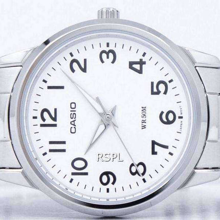 Casio Enticer analogico al quarzo quadrante bianco LTP-1303D-7BVDF LTP1303D-7BVDF Orologio da donna