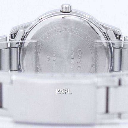 Casio Enticer analogico al quarzo quadrante bianco LTP-1303D-7BVDF LTP1303D-7BVDF Orologio da donna