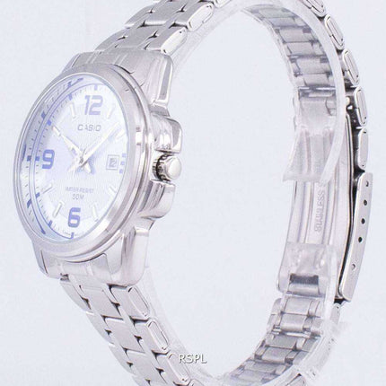 Casio Enticer Analog Quartz LTP-1314D-2AVDF LTP-1314D-2AV - Orologio da donna