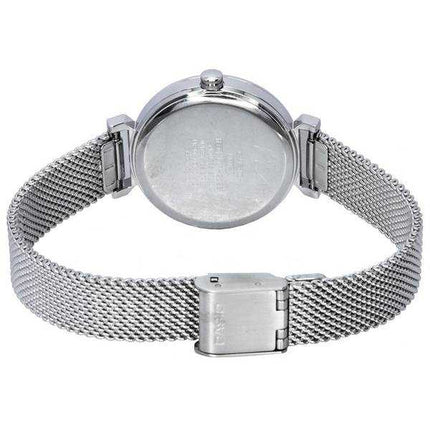 Orologio da donna Casio analogico in acciaio inossidabile con quadrante bianco al quarzo LTP-2023VM-7C LTP2023VM-7C