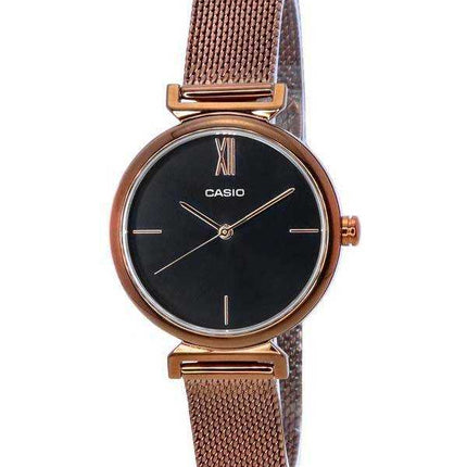 Orologio da donna Casio analogico al quarzo tono oro rosa LTP-2023VMR-1C LTP2023VMR-1C con set regalo