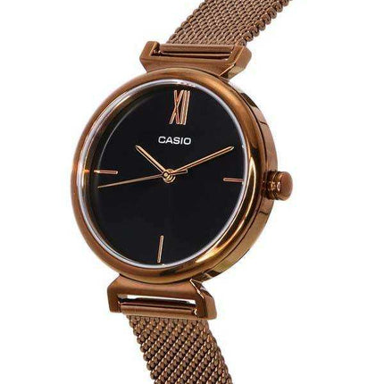 Orologio da donna Casio analogico al quarzo tono oro rosa LTP-2023VMR-1C LTP2023VMR-1C con set regalo