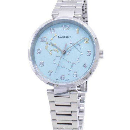 Casio Quartz LTP-E08D-3A LTPE08D-3A analogico orologio da donna