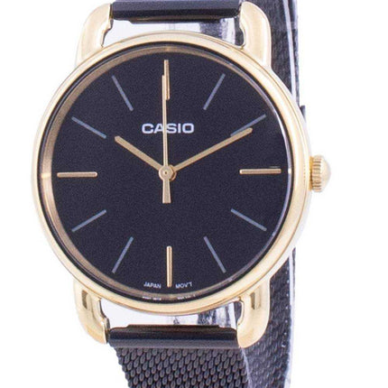 Orologio da donna Casio quadrante nero al quarzo LTP-E412MGB-1A LTPE412MGB-1A
