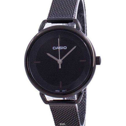 Orologio da donna al quarzo quadrante nero Casio LTP-E413MB-1A LTPE413MB-1