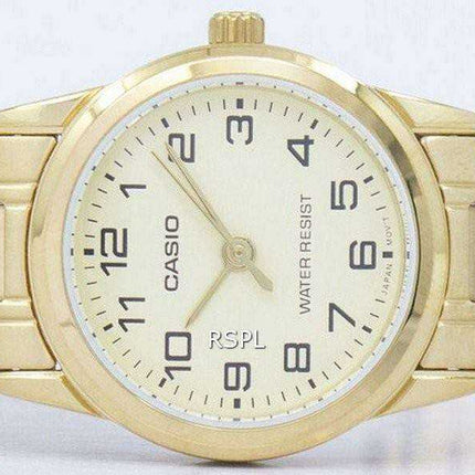 Casio Analog Quartz LTP-V001G-9BUDF LTPV001G-9BUDF Orologio da donna