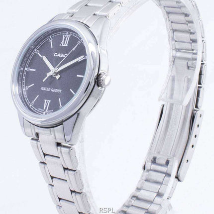 Casio Quartz LTP-V005D-1B2 LTPV005D-1B2 Analogico orologio da donna