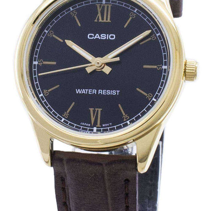 Casio Quartz LTP-V005GL-1B2 LTPV005GL-1B2 Analogico orologio da donna